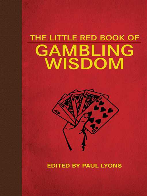 Title details for The Little Red Book of Gambling Wisdom by Paul Lyons - Available